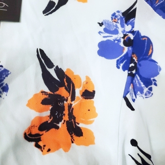 NWT 19 Cooper Floral Ruffled High Waist Shorts - Picture 8 of 10